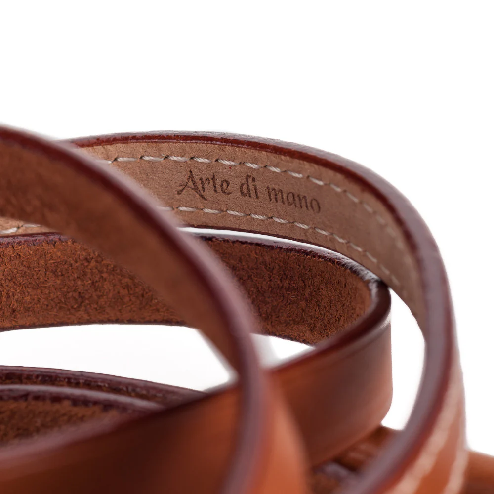 Arte di Mano Comodo Neck Strap, XL, 120cm - Novonappa Tan - Image 3