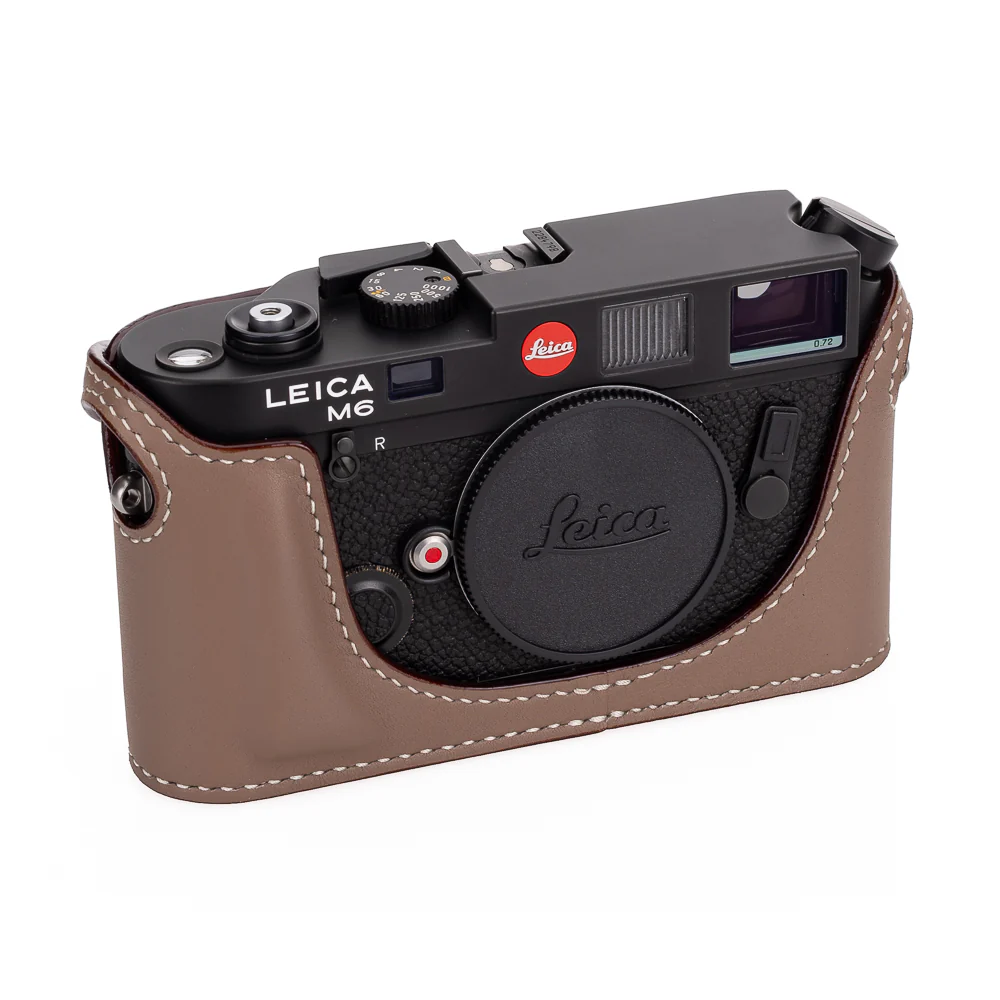 Arte di Mano Half Case for Leica M6, M-A & MP - Swift Etoupe - Image 6