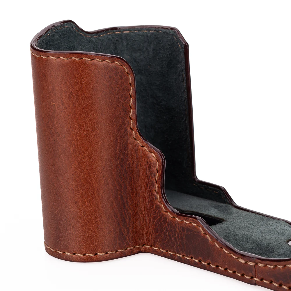 Arte di Mano Half Case for Leica SL3 with Battery Access Door, Covered Style - Rally Volpe - Image 3