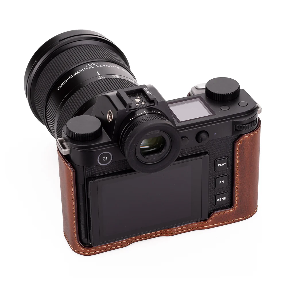 Arte di Mano Half Case for Leica SL3 with Battery Access Door, Covered Style - Rally Volpe - Image 6