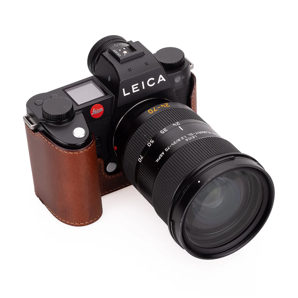 Arte di Mano Half Case for Leica SL3 with Battery Access Door, Covered Style - Rally Volpe - Image 7