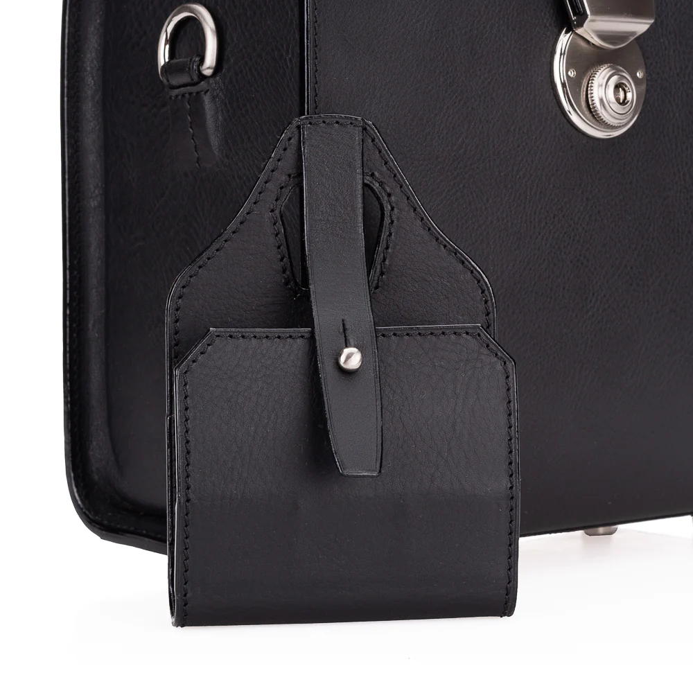Arte di Mano Heritage Camera Bag - Minerva Black with Black Stitching - Image 7