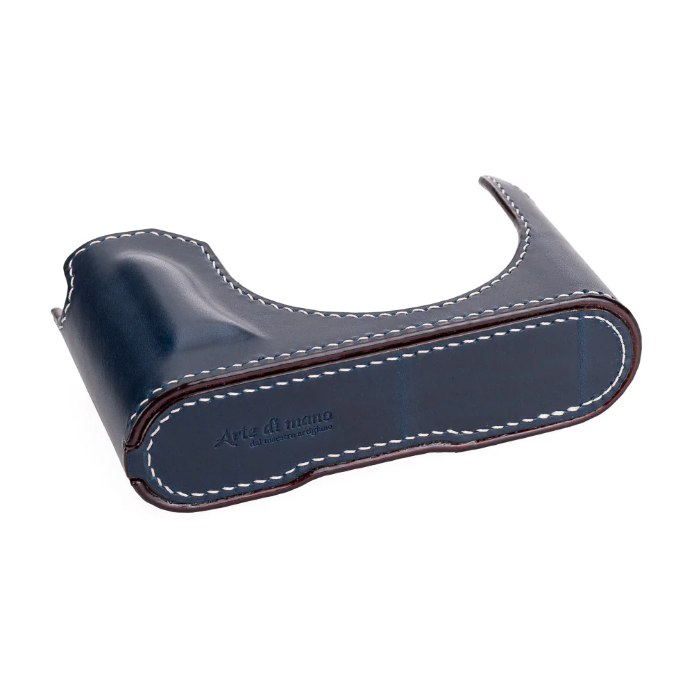 Arte di Mano Leica Q3 Half Case (Type 1-SD, Screw Secured) - Buttero Navy - Image 4