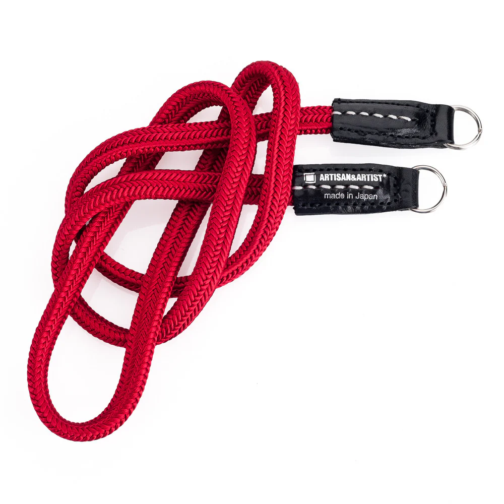 Artisan & Artist* ACAM 310 Silk Neck Strap - Red - Image 3