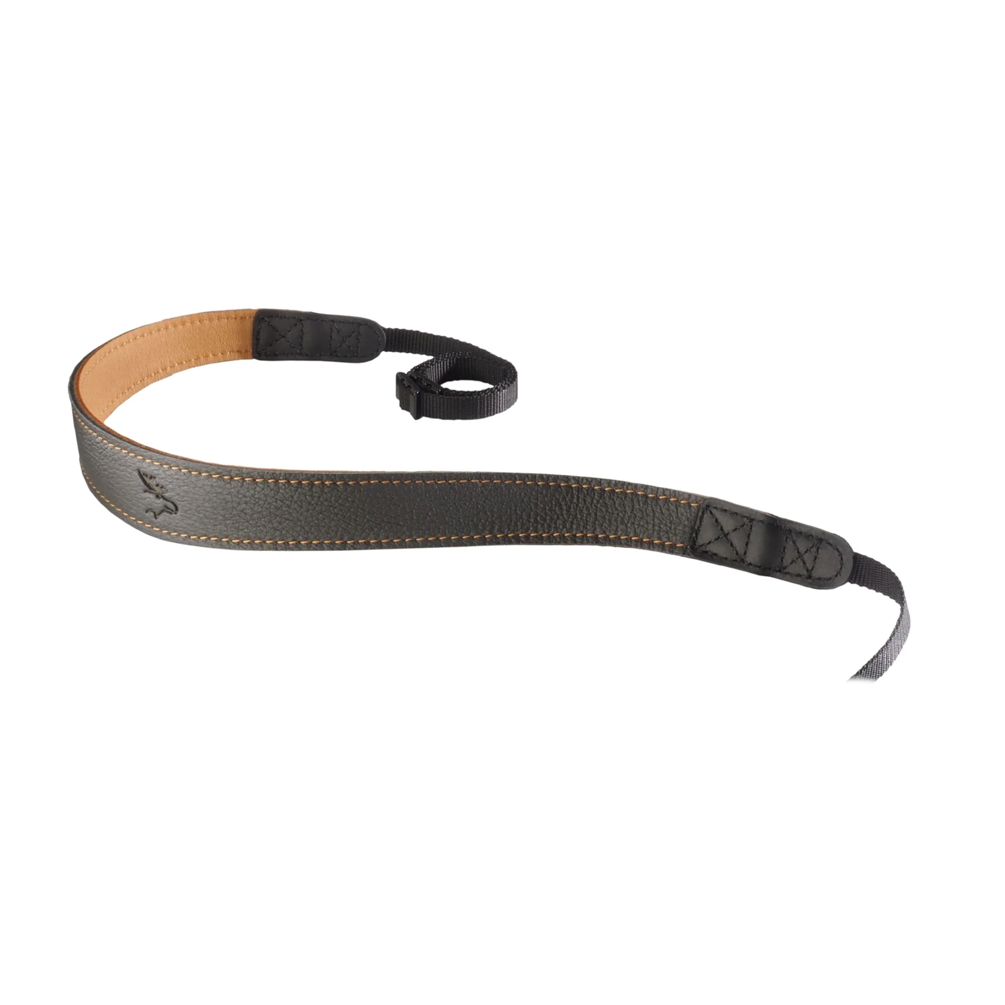 EDDYCAM Elk Leather Neck Strap, 35mm Wide, Anthracite/Natural with Natural Stitching - Image 12