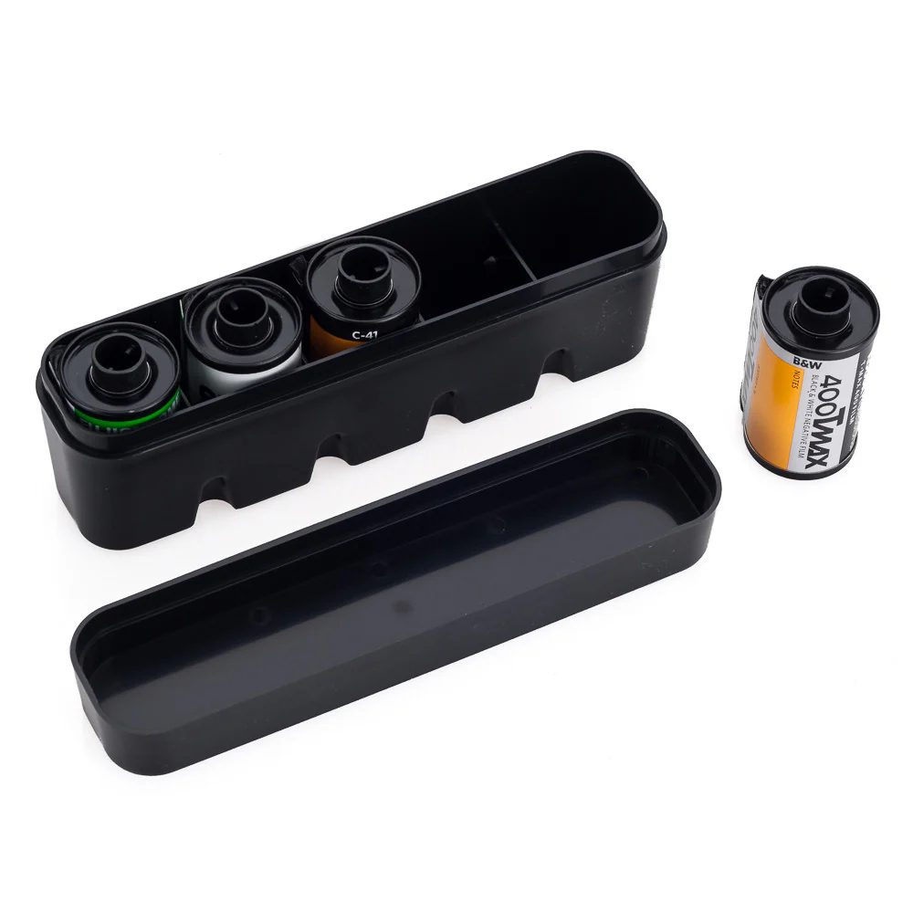 Japan Camera Hunter Film Case for 35mm Film - Half Size for 5 Rolls - Black - Image 3