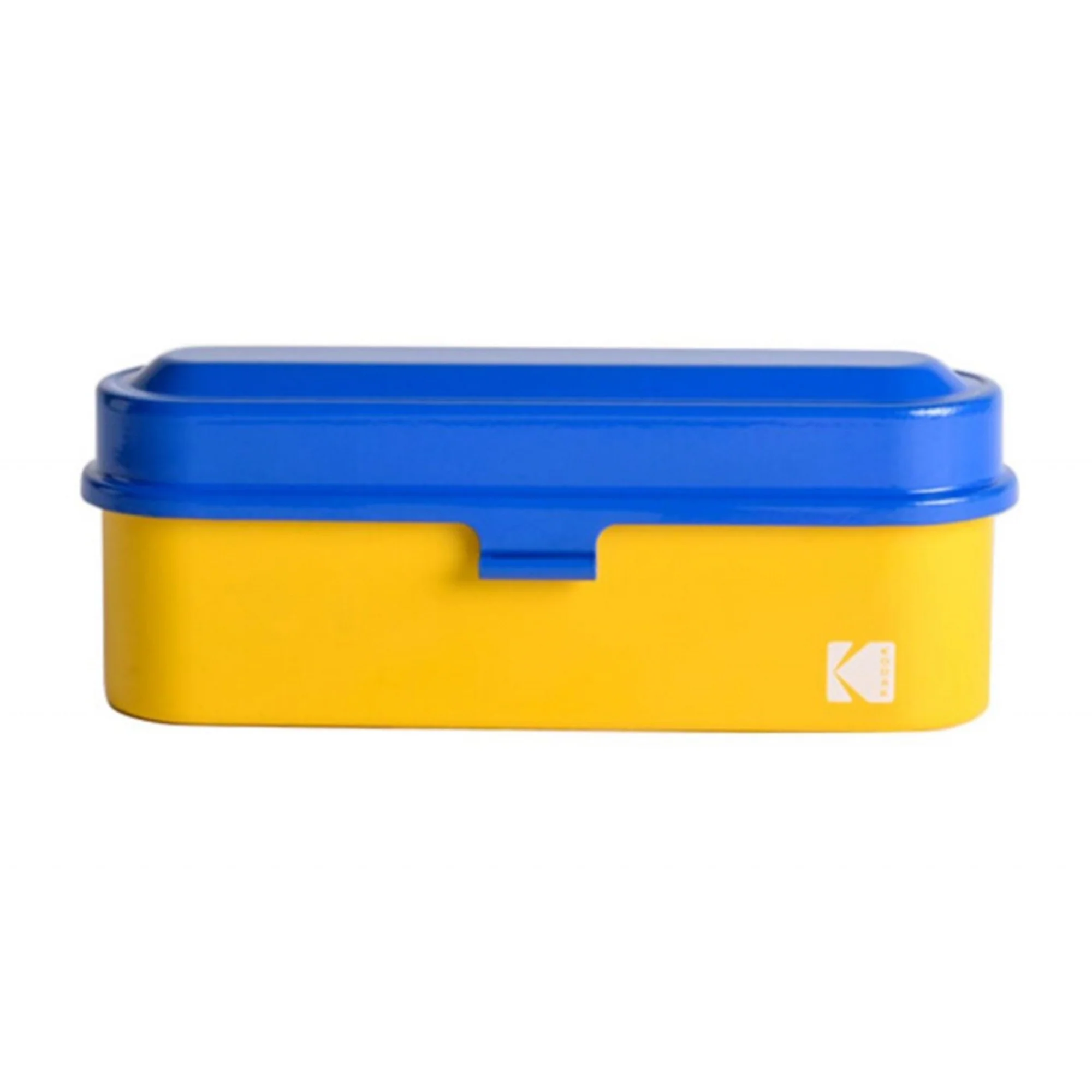 Kodak Steel 135mm Film Case (Blue Lid/ Yellow Body) - Image 4