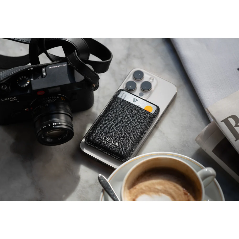 Leica Cardholder for MagSafe, leather, black - Image 3