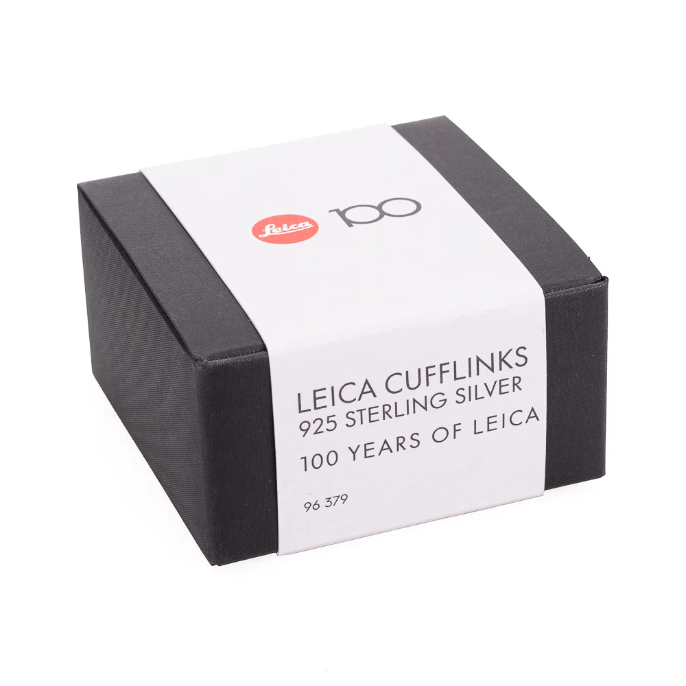Leica Cufflinks, silver, 100 YEARS OF LEICA - Image 5
