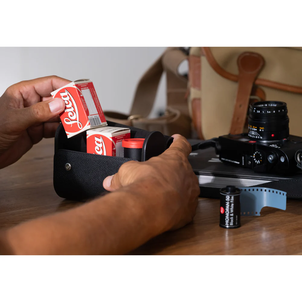 Leica Film Roll Holder, leather, black - Image 7