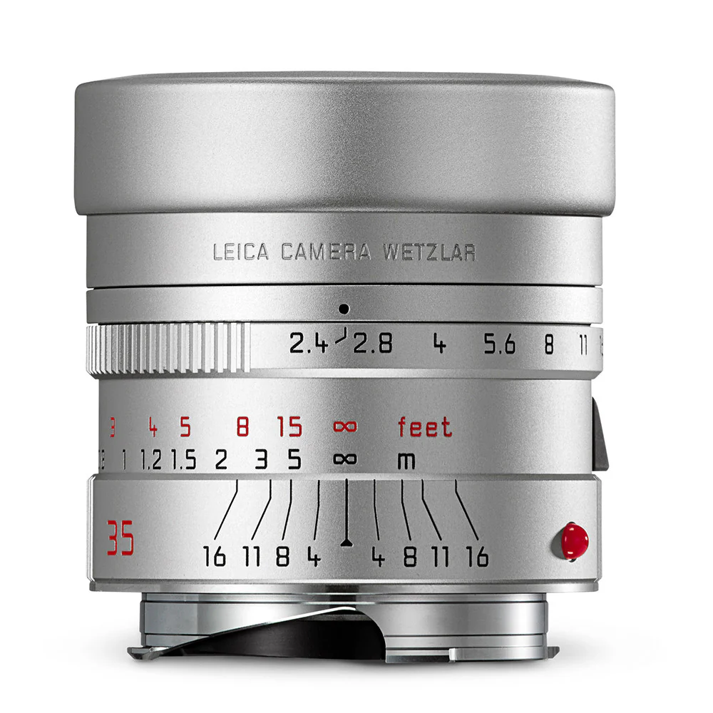 Leica Summarit-M 35mm f/2.4 ASPH Silver Anodized Finish - Image 3