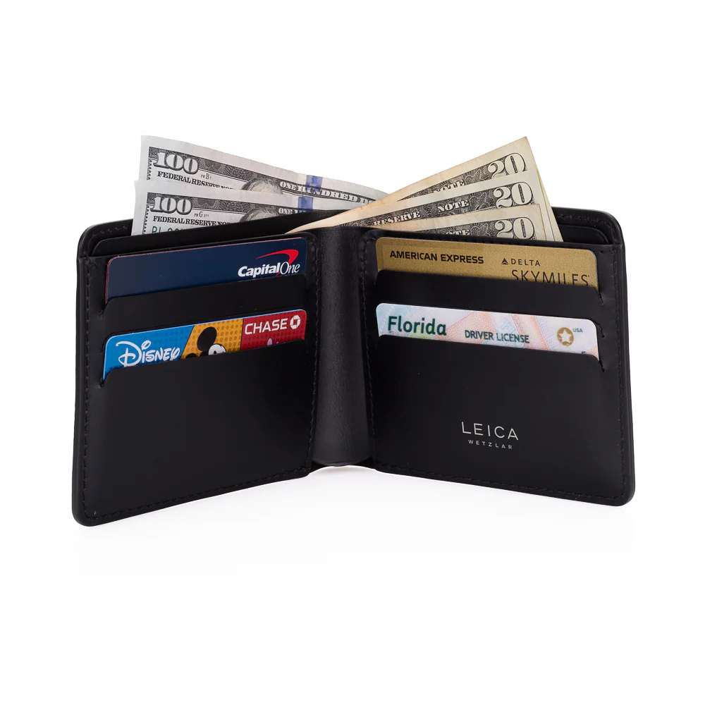 Leica Wallet, leather, black - Image 3