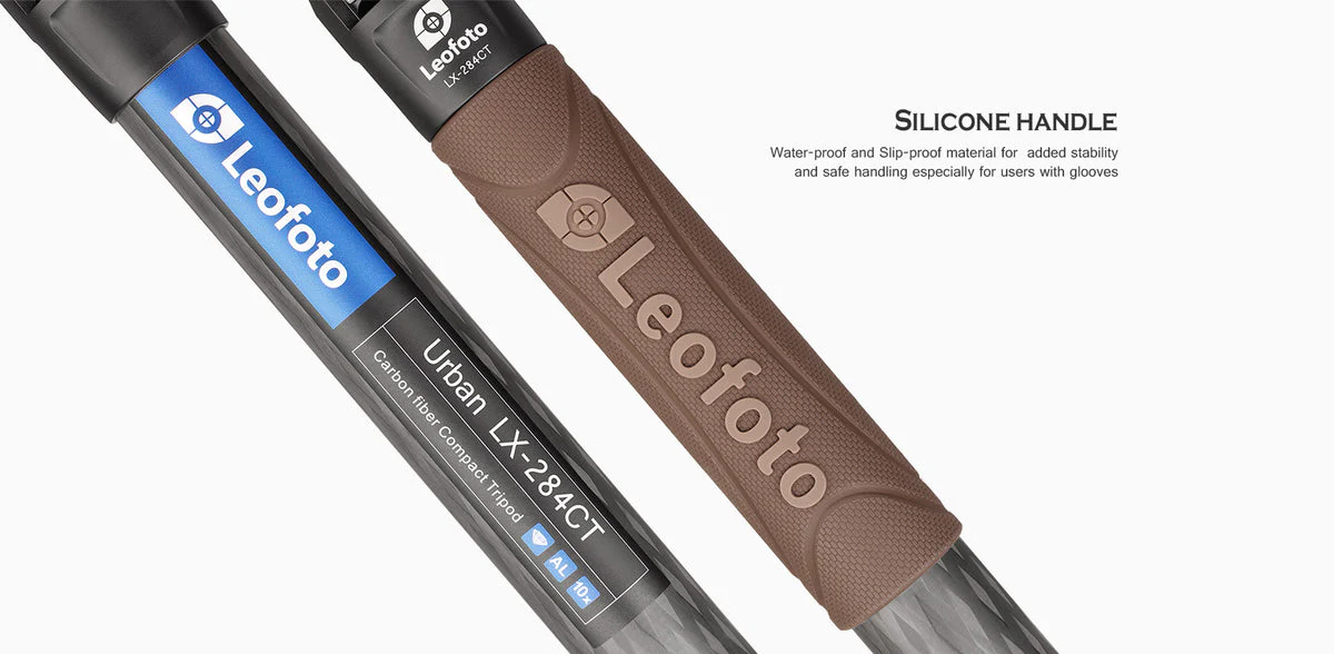 Leofoto LX-225CT Urban Series Travel Tripod with XB-32Q Ball Head - Image 4