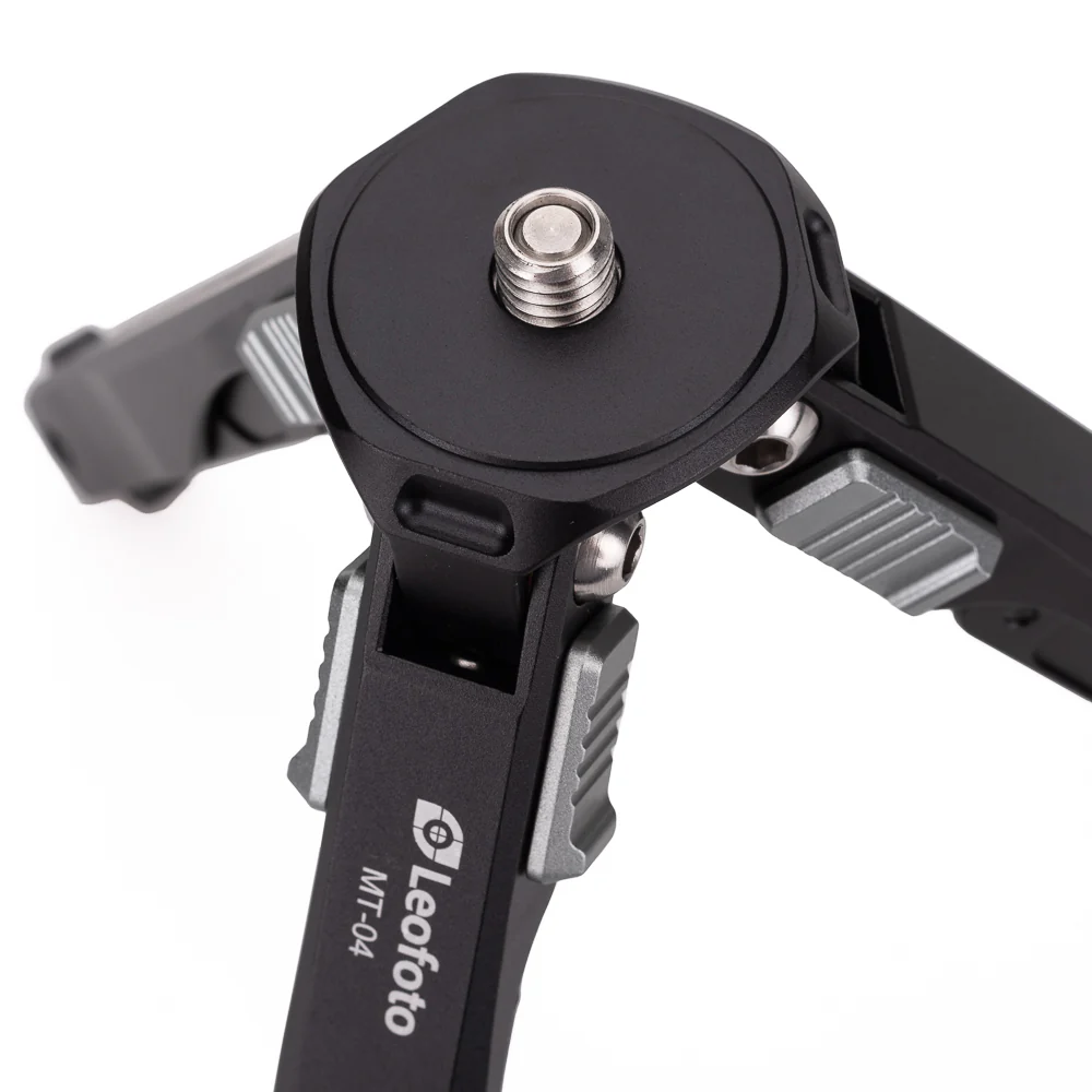 Leofoto MT-04+LH-30 Table Top Tripod Kit, Black - Image 3