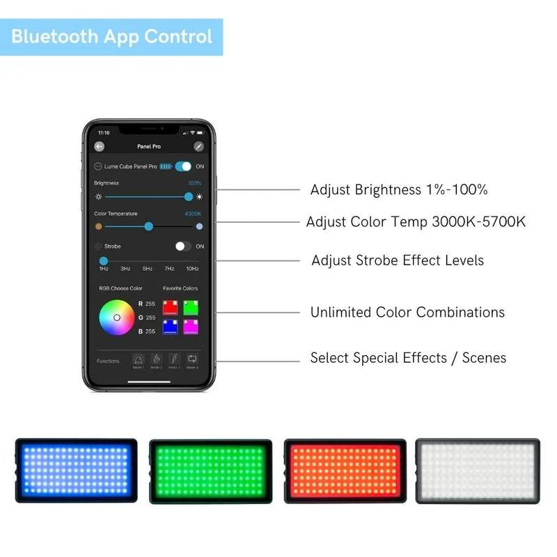 Lume Cube Panel RGB LED Light - Image 3