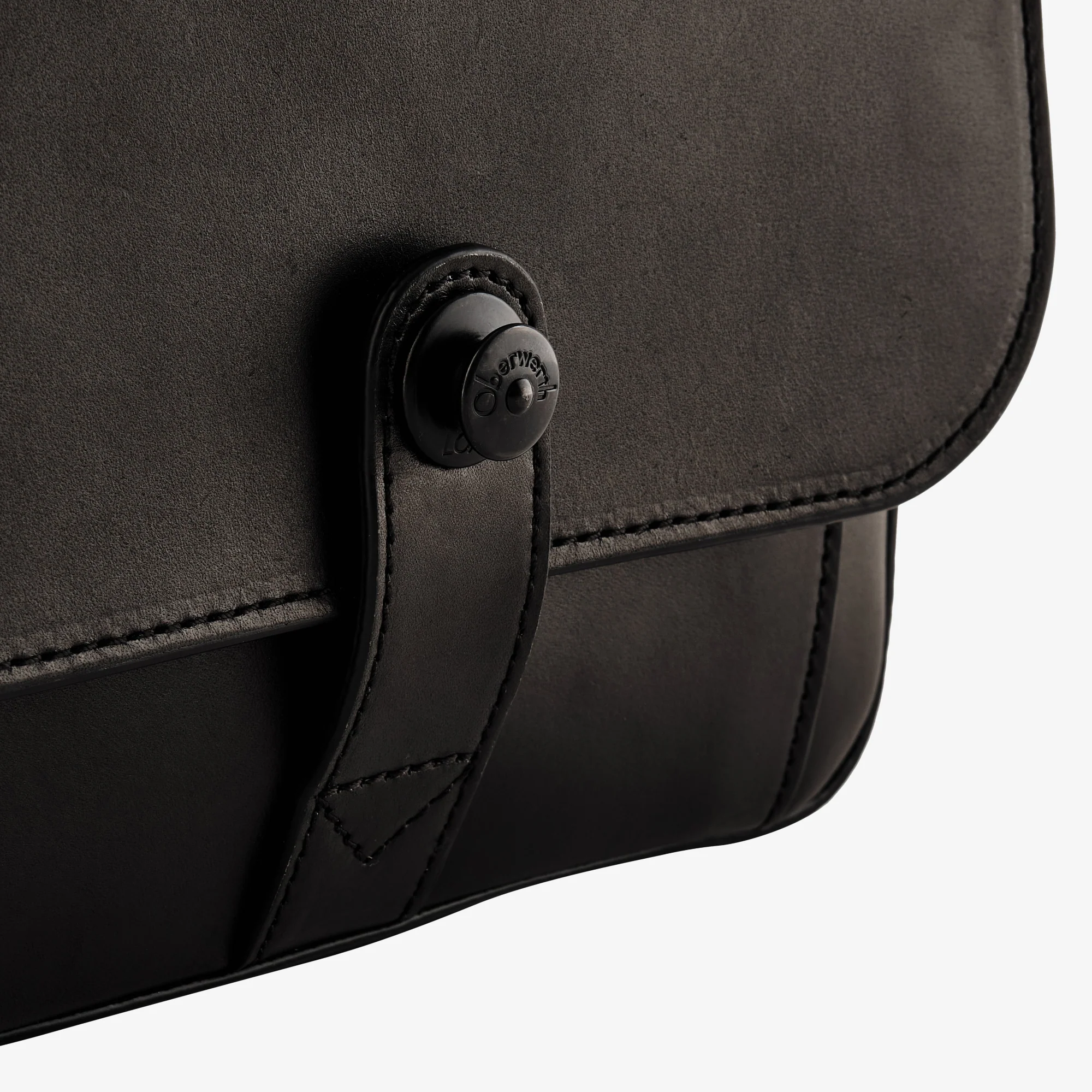 Oberwerth Signature Line Camera Bag (Medium), Black with Red Lining - Image 5