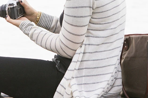 ONA Capri - Camera Tote Bag - Dark Tan - Image 7