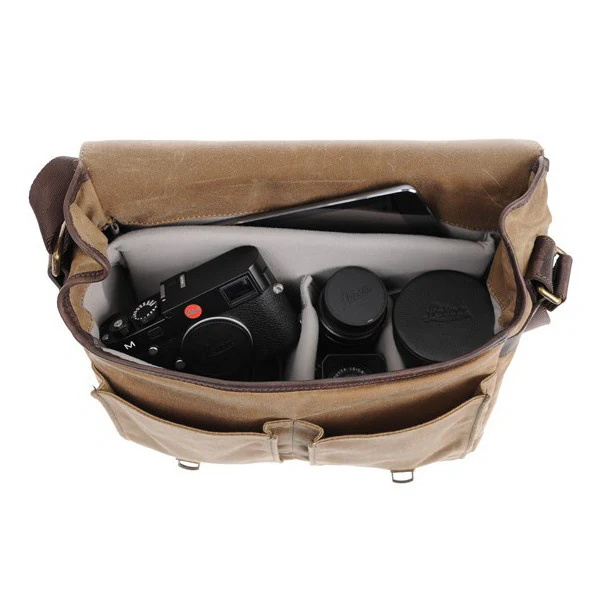 ONA Prince Street Camera Messenger Bag - Smoke - Image 8