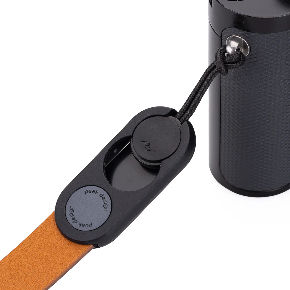 Peak Design Cuff - Leather Quick Connecting Camera Wrist Strap, Amber - Image 5