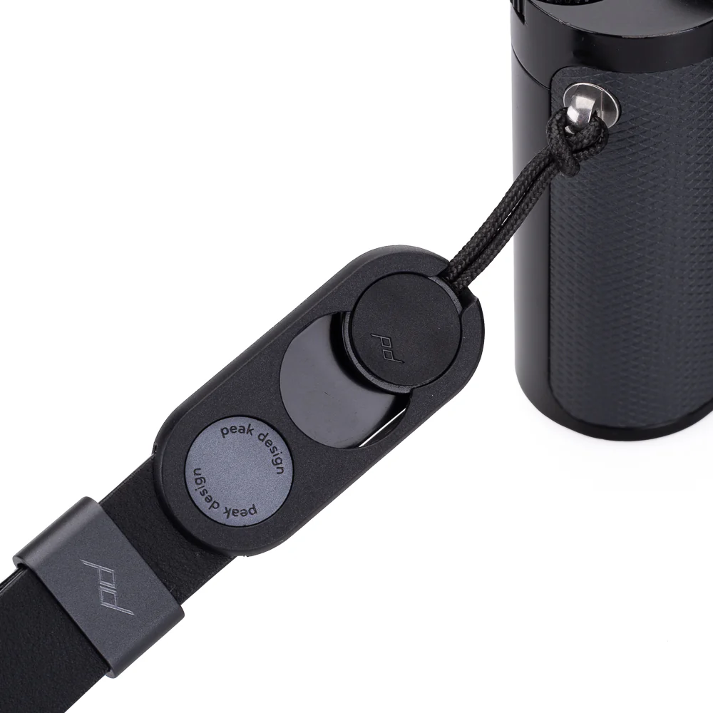 Peak Design Cuff - Leather Quick Connecting Camera Wrist Strap, Black - Image 5