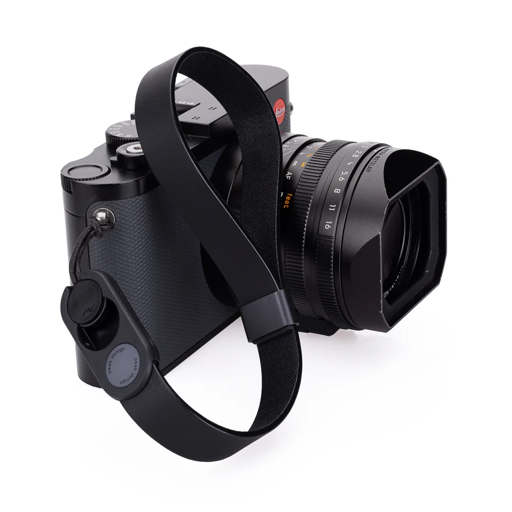 Peak Design Cuff - Leather Quick Connecting Camera Wrist Strap, Black - Image 6