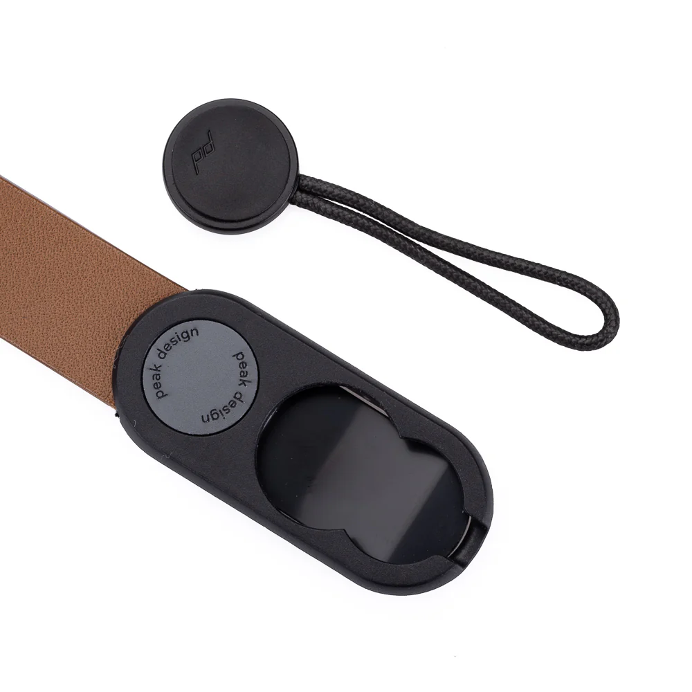 Peak Design Cuff - Leather Quick Connecting Camera Wrist Strap, Tan - Image 3