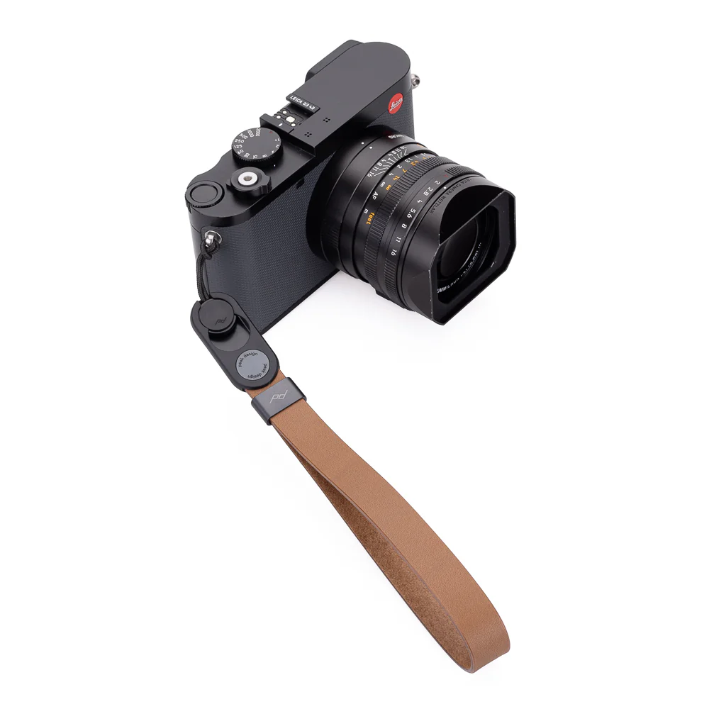 Peak Design Cuff - Leather Quick Connecting Camera Wrist Strap, Tan - Image 7