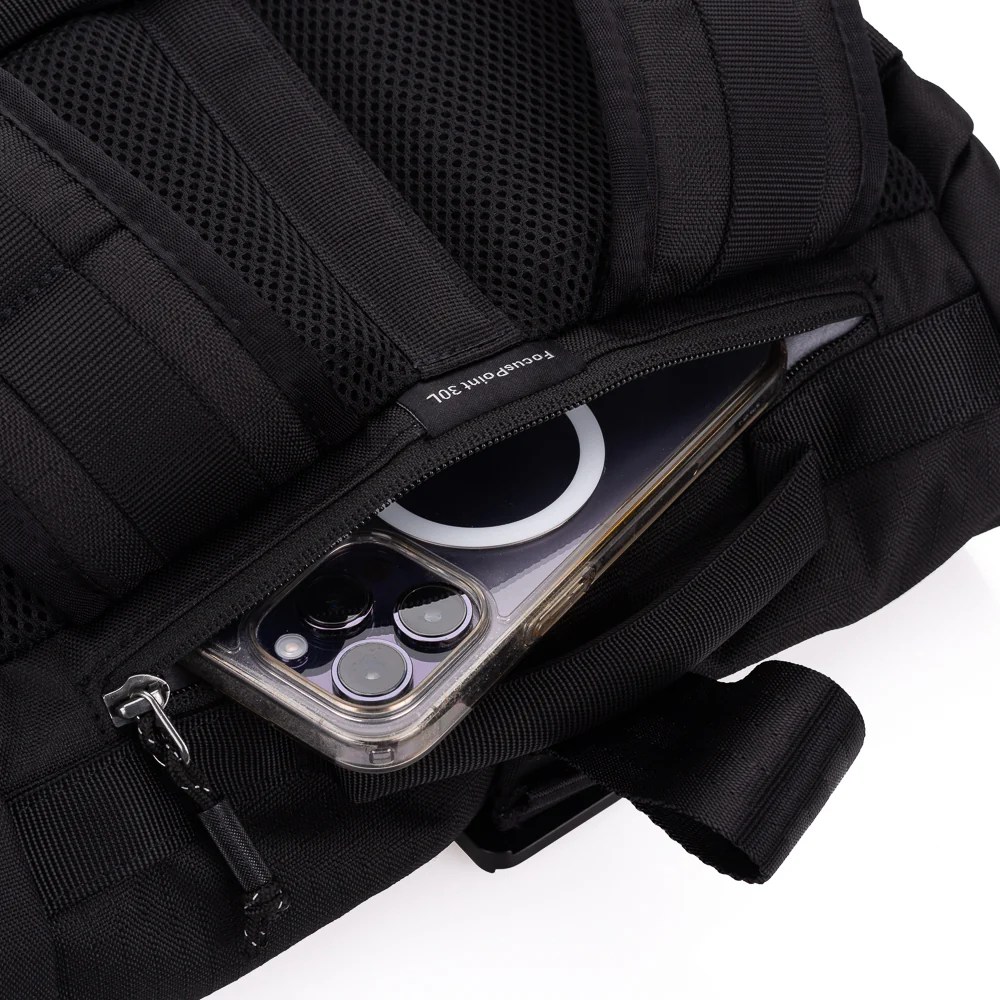 Think Tank Photo FocusPoint Rolltop Camera Backpack (Asphalt Black, 30 L) - Image 6