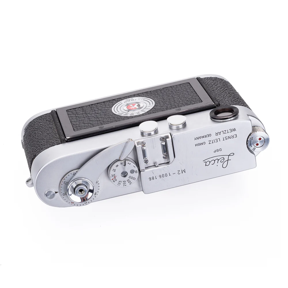 Used Leica M2, silver chrome (Lever Rewind, Self Timer, 1960) - Recent DAG CLA - Image 3