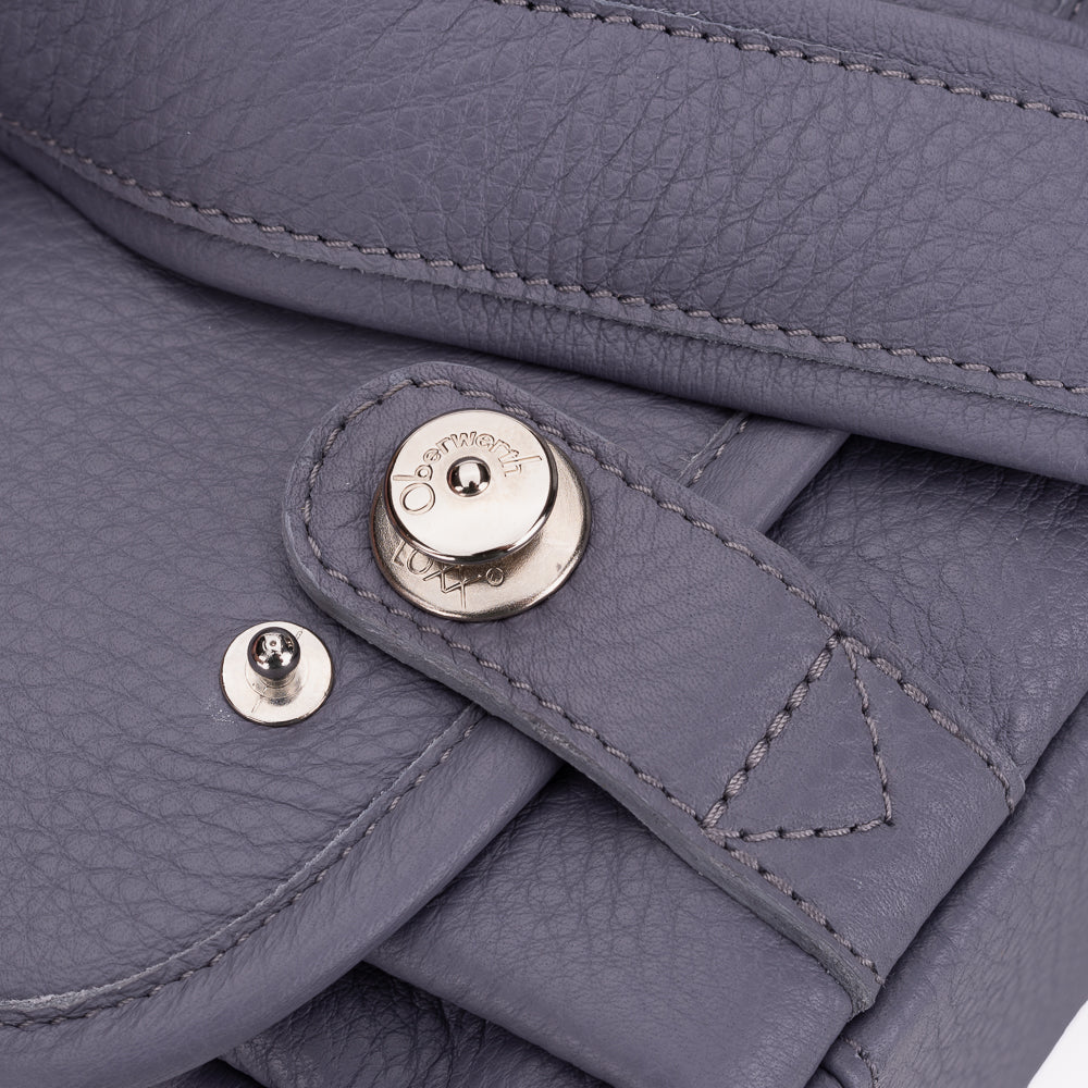 Used Oberwerth ‘Phil’ Leather Camera Bag (Lavender) - Image 5