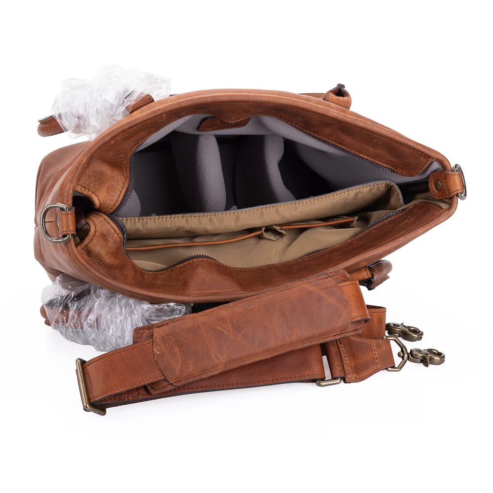 Used ONA The Capri II Camera Bag (Antique Cognac Leather) - Image 5